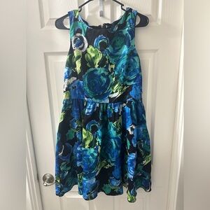 Maurices Woman's Floral Sleeves Dress Size 13